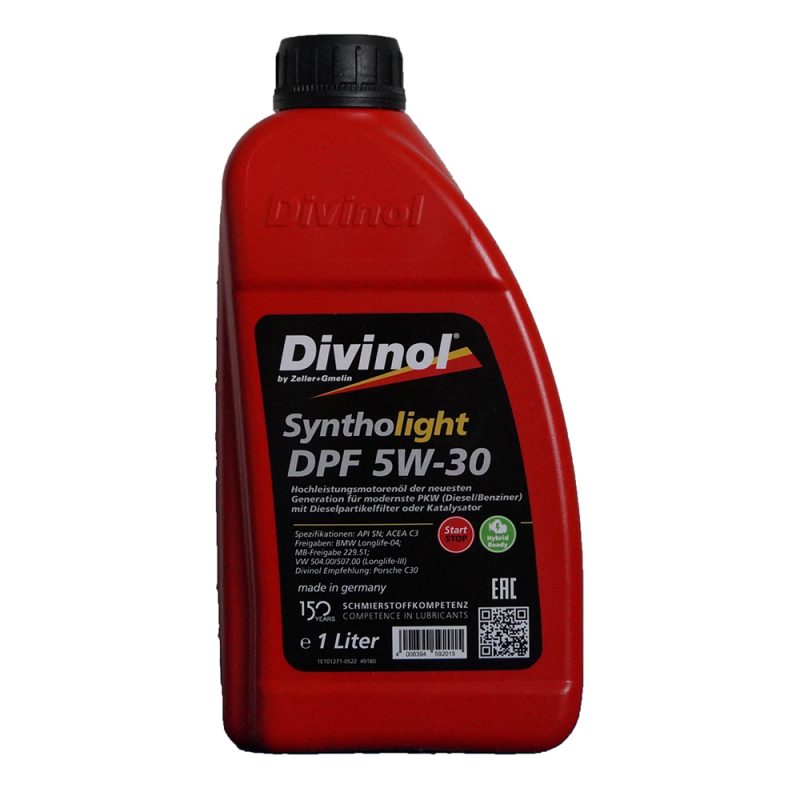 DIVINOL SYNTHOLIGHT DPF 5W-30
